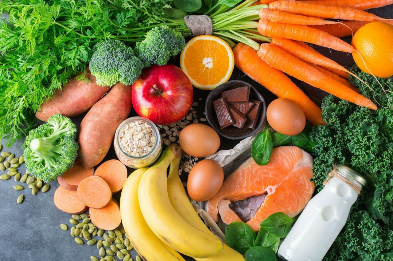 Asthma, respiratory relieving food rich in vitamin d, beta-carotene, magnesium